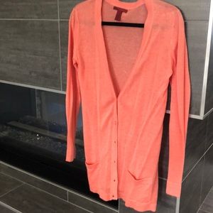 Peach Cardigan